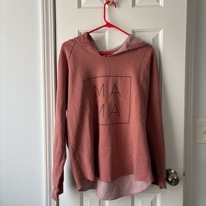 Women's Pink Hoodie Sweatshirt